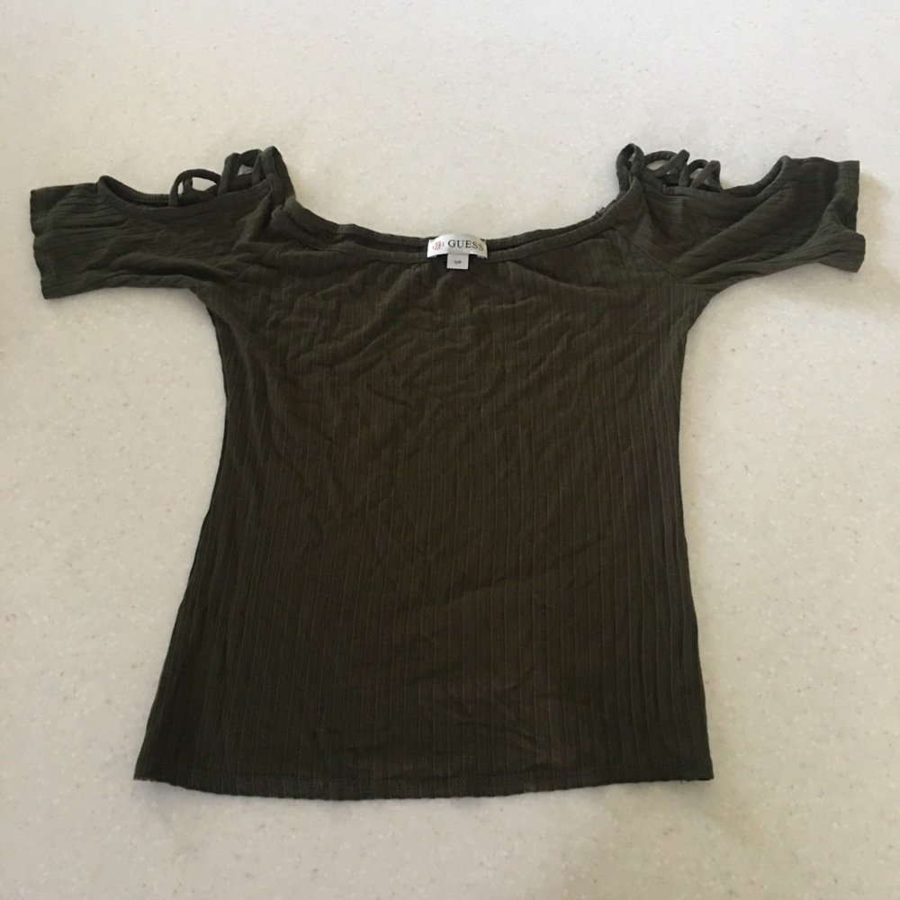 Off the shoulder shirt